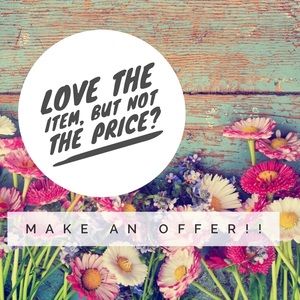 All reasonable offers accepted!!!